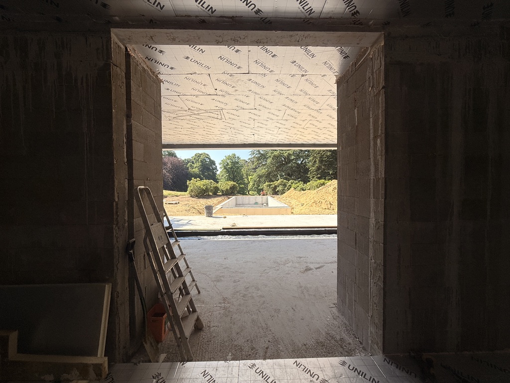 Construction d’un pool house